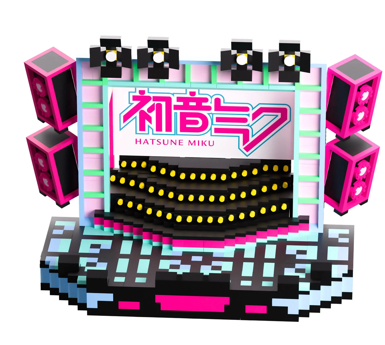 HATSUNE MIKU - Miku's Stage BRICKSET 19x28x15cm