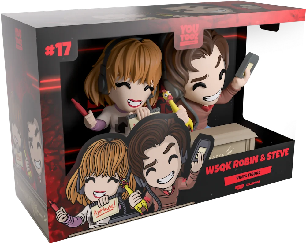 STRANGER THINGS - WSQK Robin & Steve - Figure Youtooz 13cm