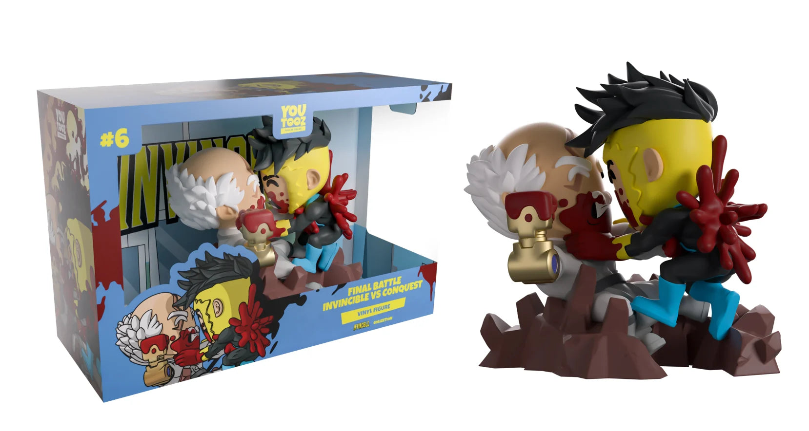 INVINCIBLE - Invincible vs Conquest "Final Battle" - Fig. Youtooz 12cm
