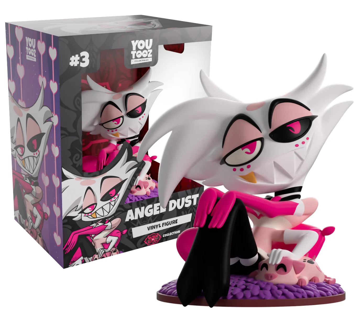 HAZBIN HOTEL - Angel Dust - Figure Youtooz 10cm