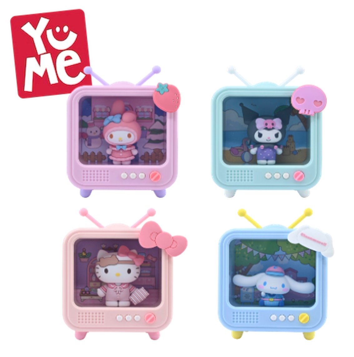 HELLO KITTY - Bedside Light Tv Series - Assortiment 12 Figures 8cm