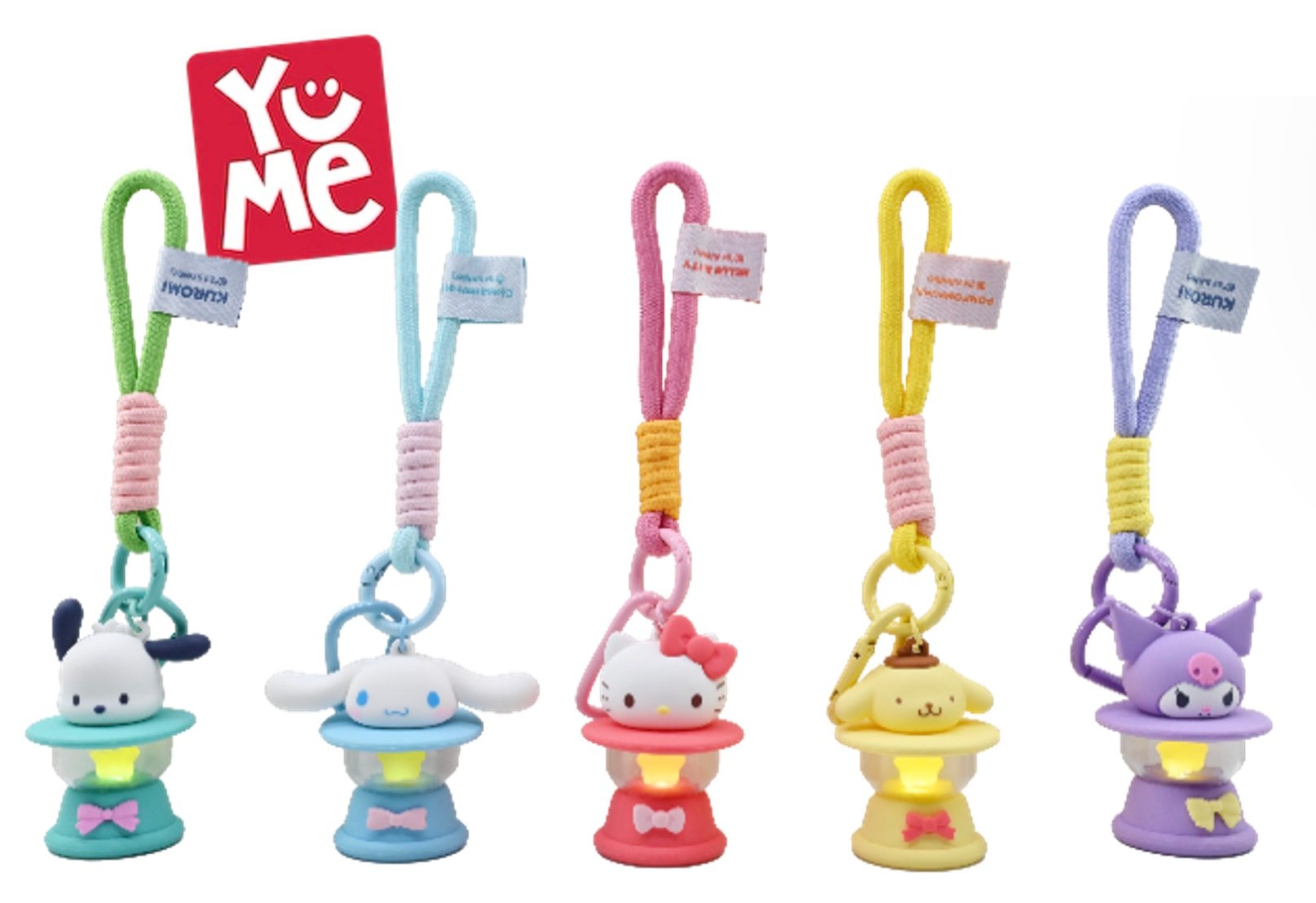 HELLO KITTY - Camping Lamp Series - Assortiment 12 Keychain 6-7cm