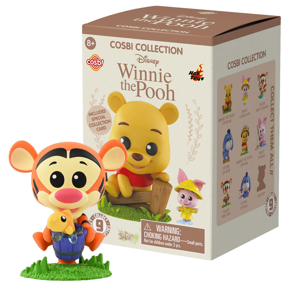 WINNIE THE POOH - Assortiment 8 Fig. Cosbi 8cm