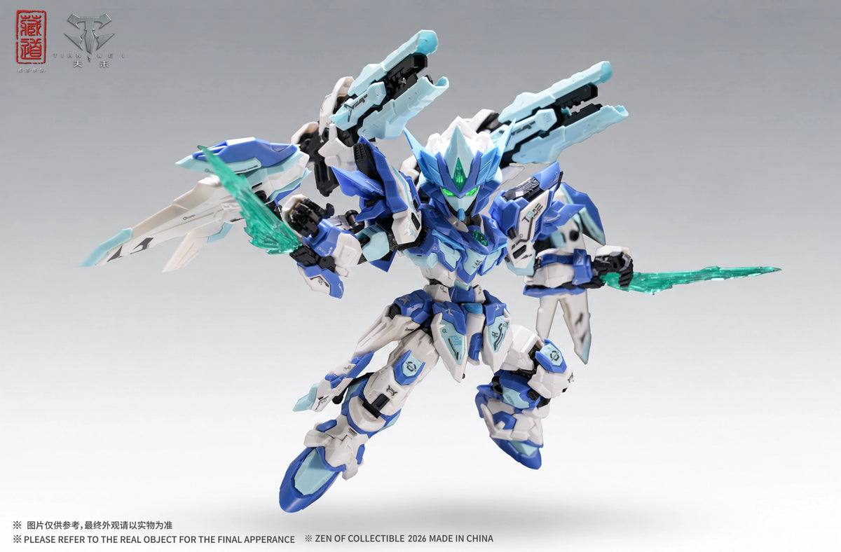 ZEN OF Collectible - CD-TGM-01C Tgm Tian Fa Blue LE - Model Kit 14cm