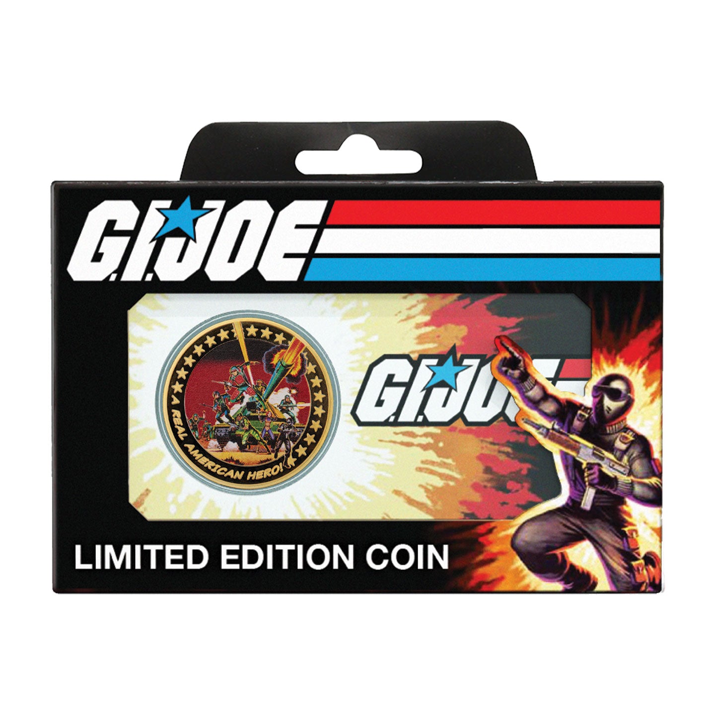 G.I. JOE - 60th Anniversary - 24k Plated Gold lLimited Edition Coin