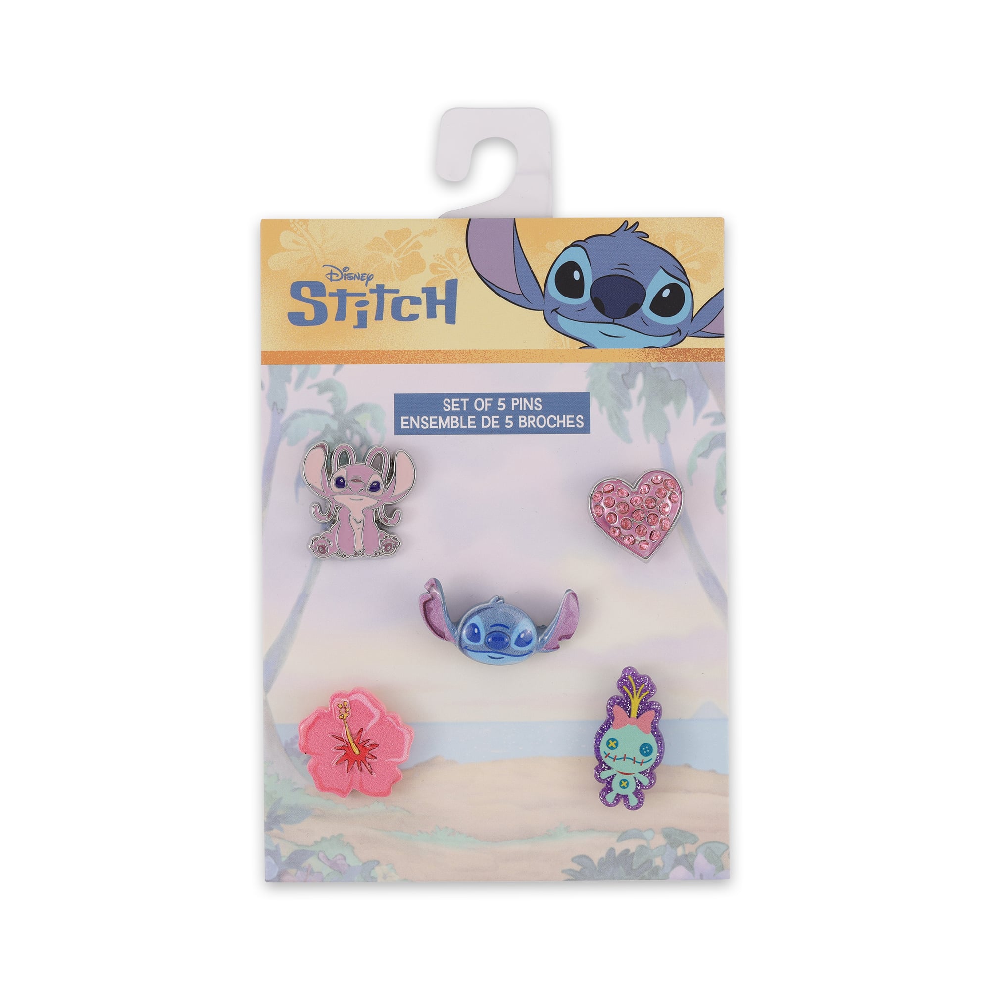STITCH & ANGEL - Set of 5 Pin's