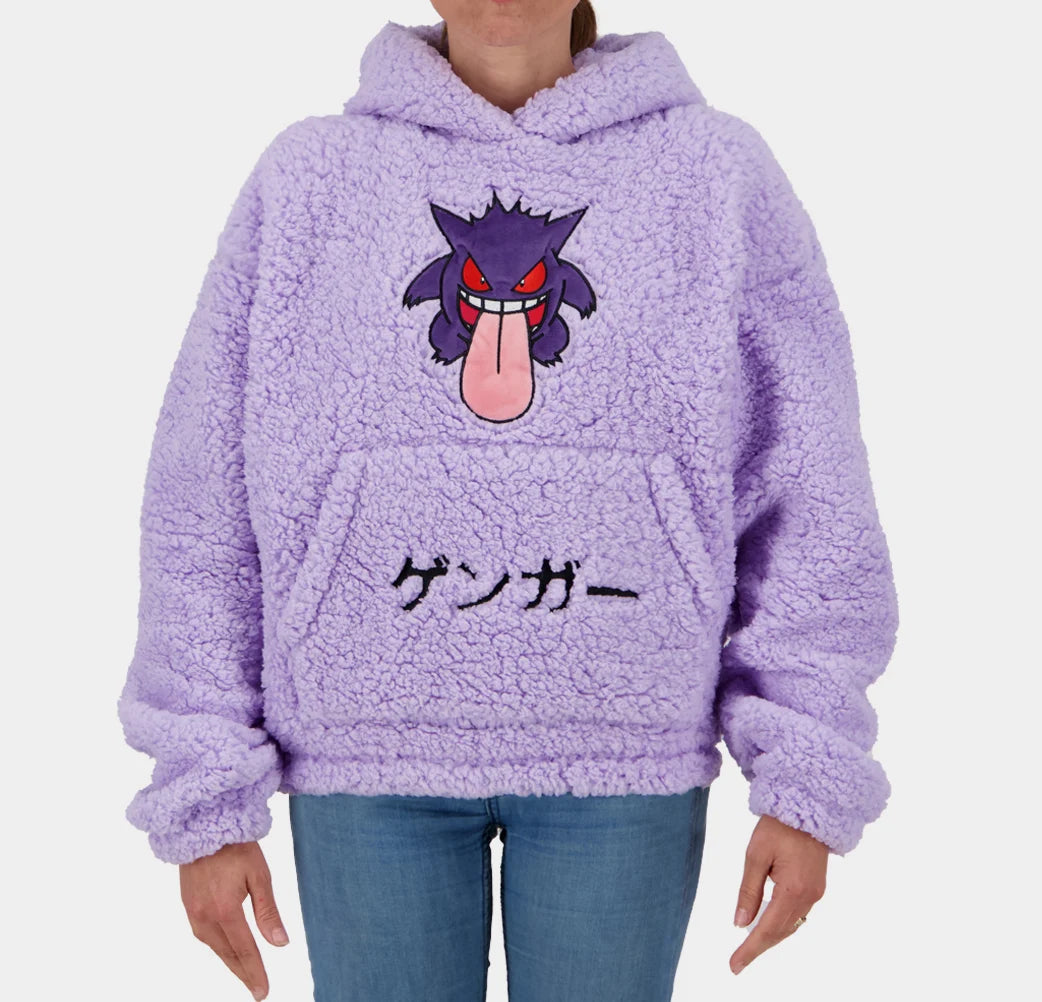 POKEMON - Gengar - Teddy Women's Hoodie (XS)