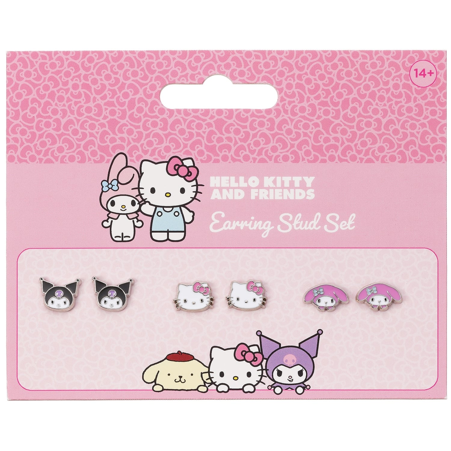 HELLO KITTY & Friends - Set of 3 Stud Earrings