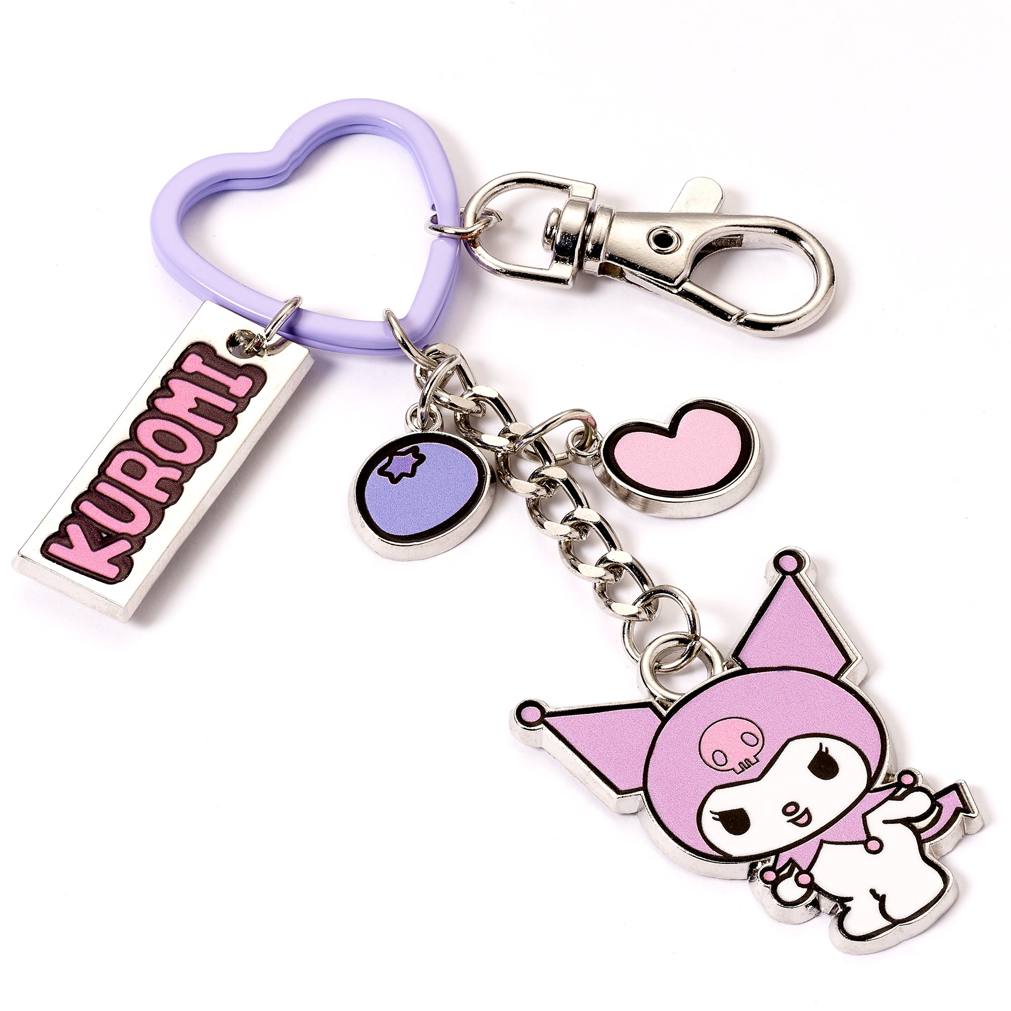 KUROMI - Blueberry - Keychain with Charms