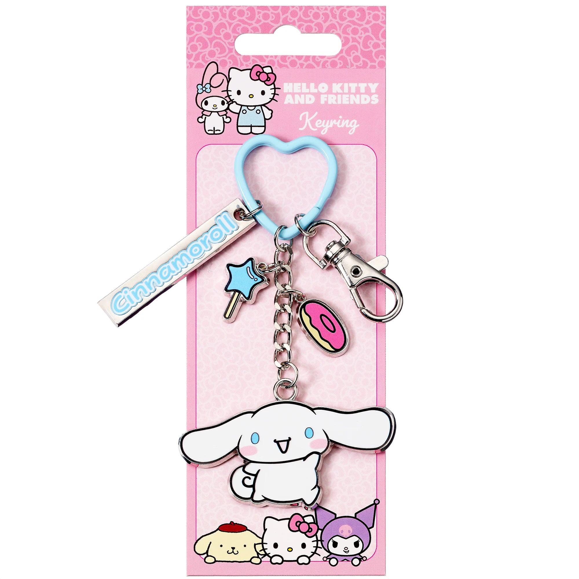 HELLO KITTY - Cinnamoroll - Keychain with Charms
