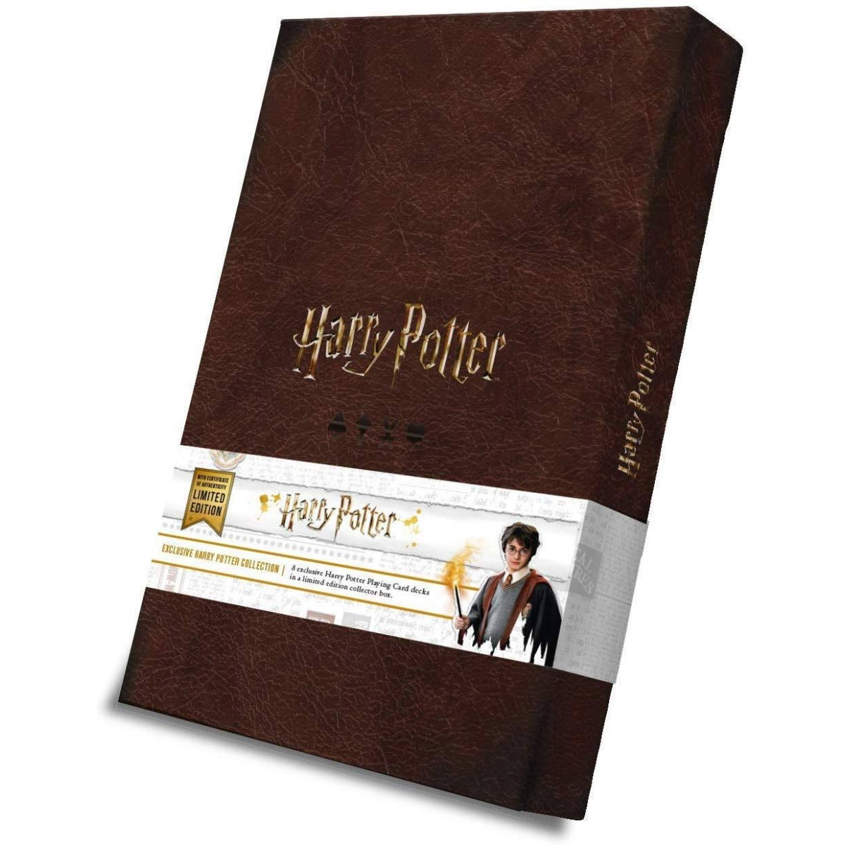 HARRY POTTER - 8 Playing Car decks Limited Edition Collector Box