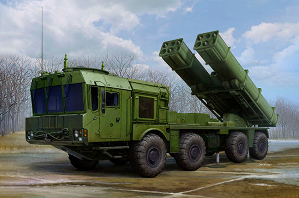 Russian 9A53 Uragan-1M MLRS (Tornado-s)