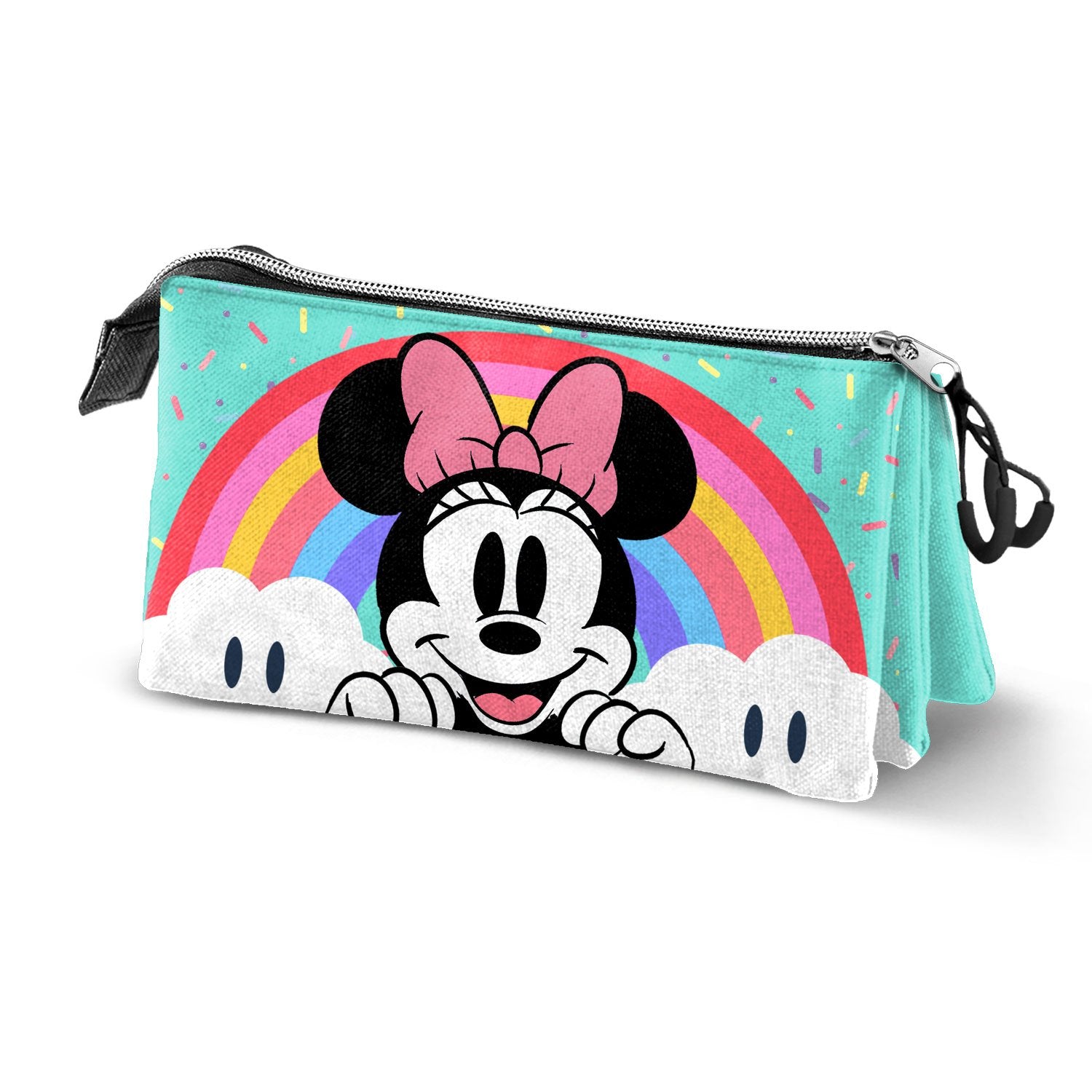 MINNIE - Rainbow - Triple Pencil Case