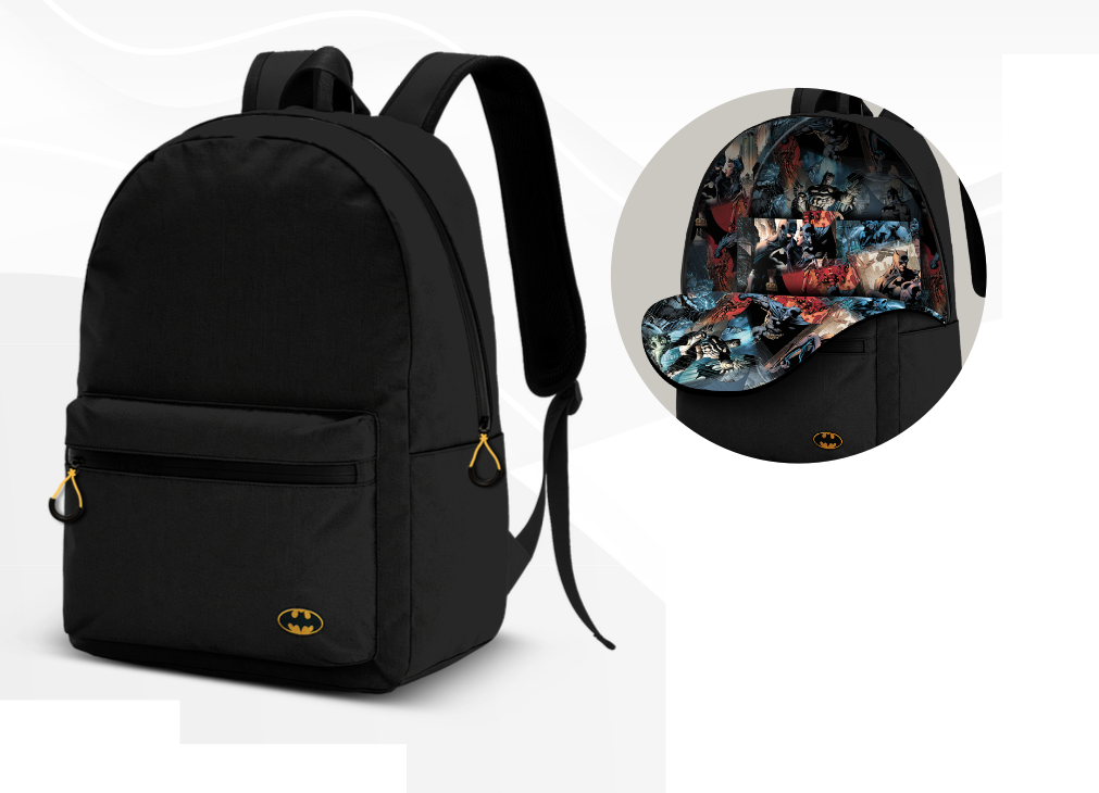 BATMAN - Backpack BLOCK - '41x30x18cm'