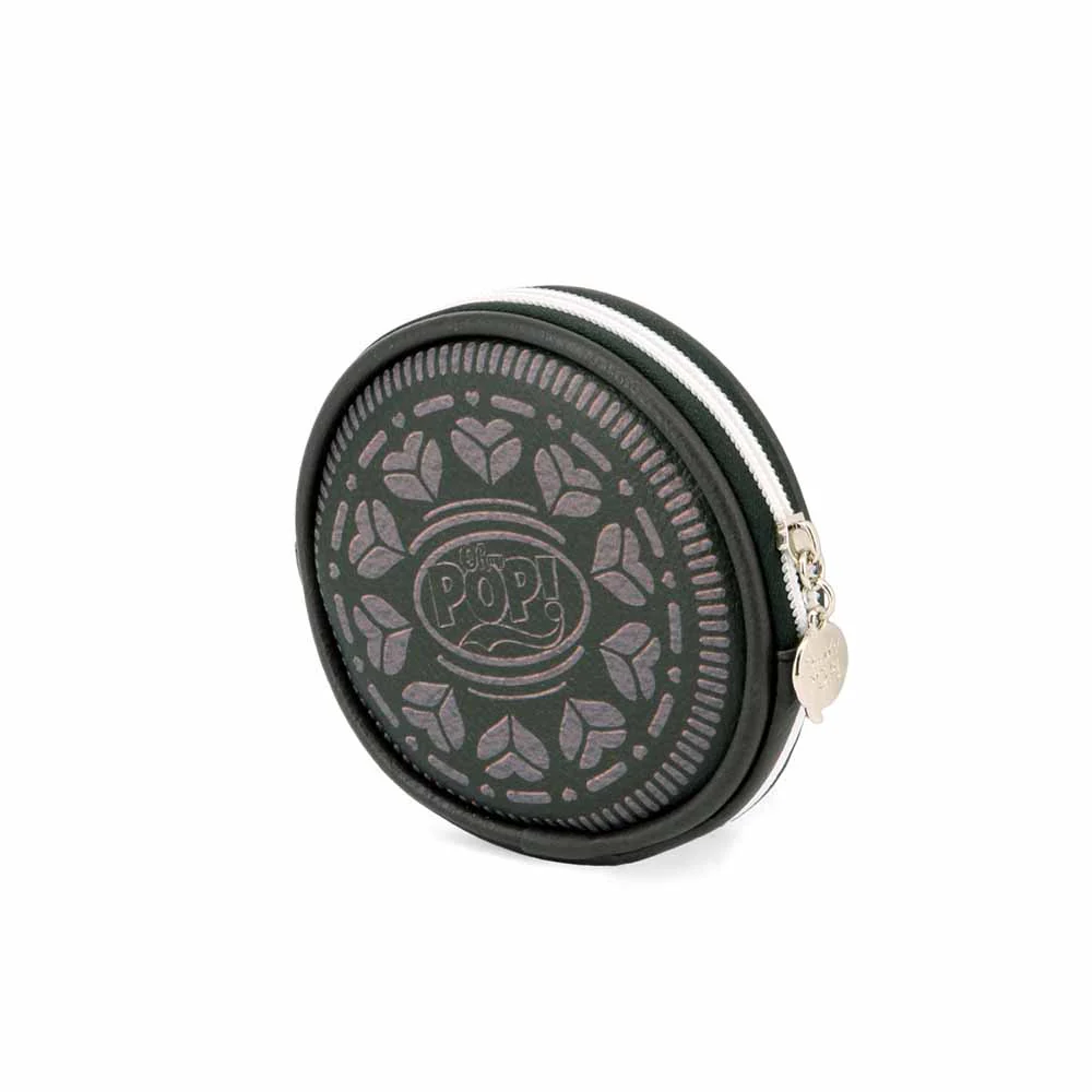 OH MY POP! - Black Cookie - Coin Purse 12x2cm