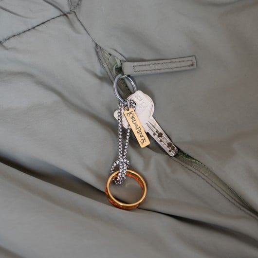THE LORD OF THE RINGS - One Ring - 'Gow in the Dark' Keychain