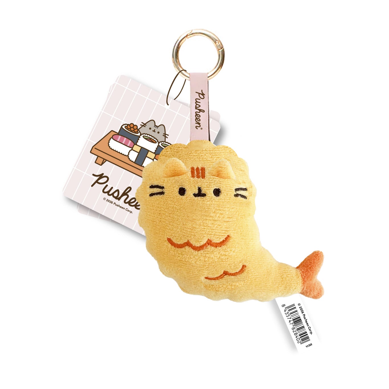 PUSHEEN - Fried Shrimp - Plush Keychain