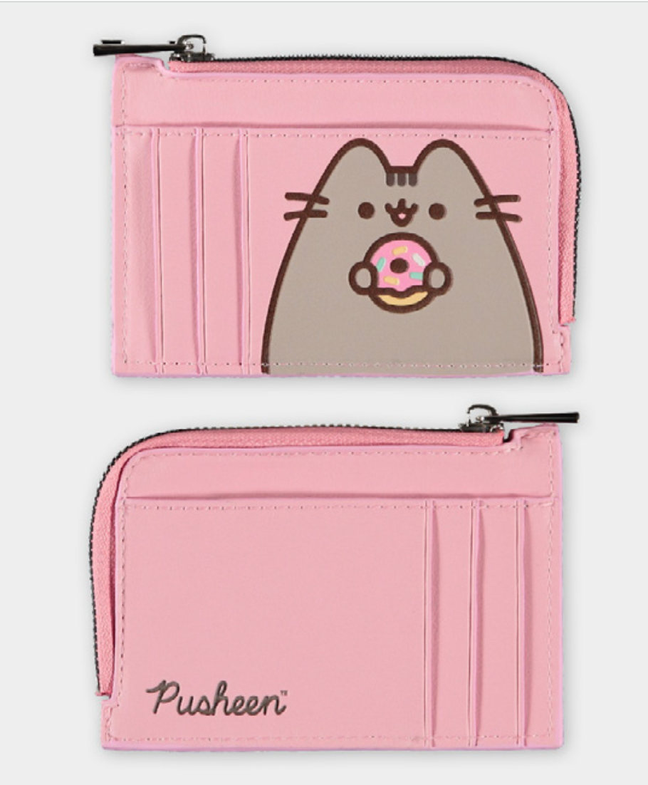 PUSHEEN - Pink Card Holder