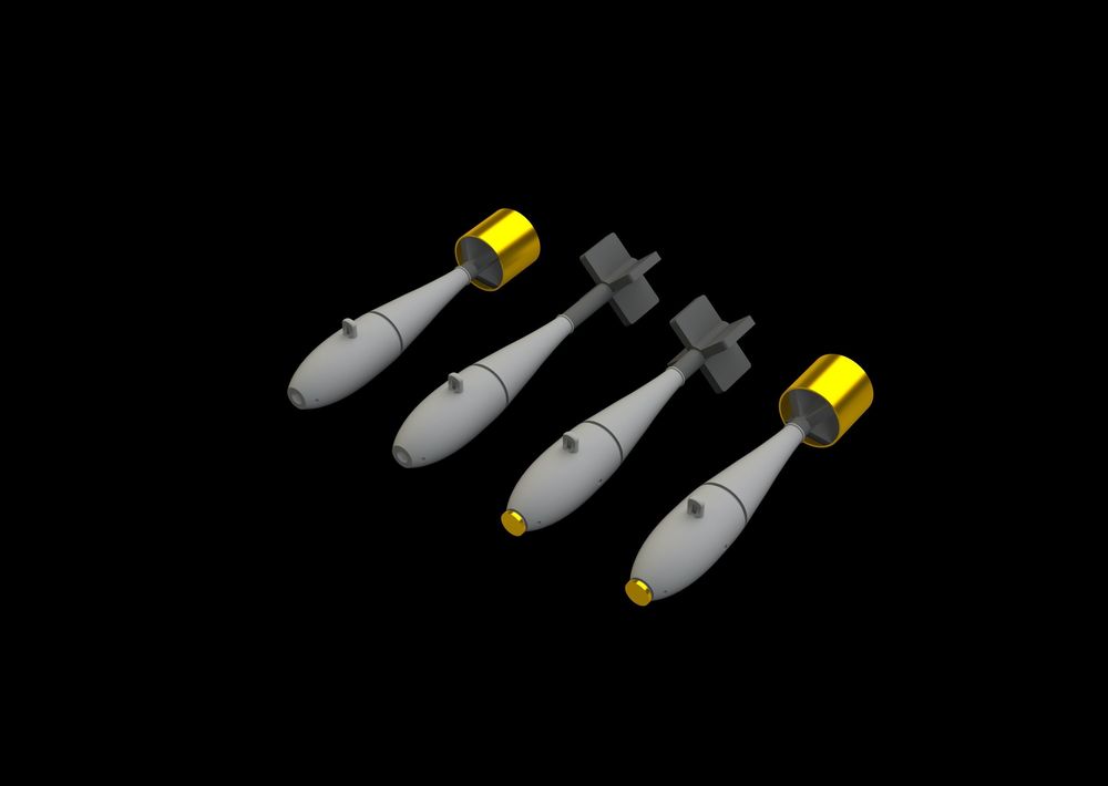 SUU-20 dispenser w/ BDU-33 & Mk.76 bombs