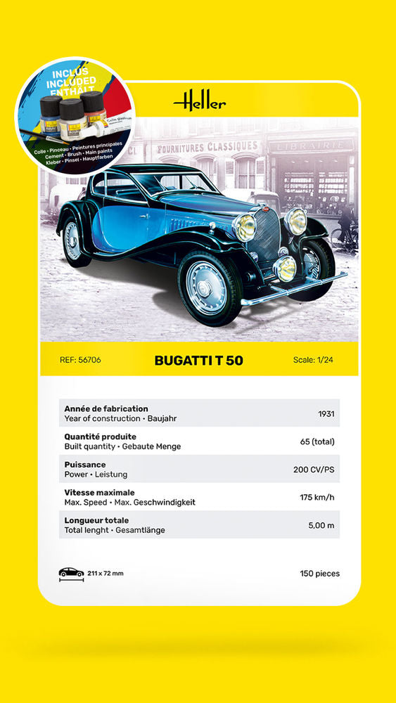 STARTER KIT Bugatti T 50