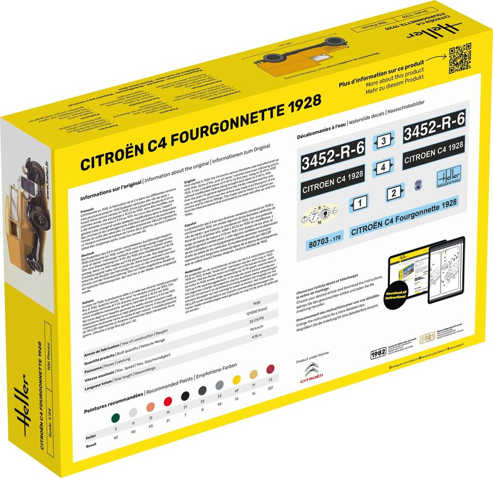 STARTER KIT Citroen C4 Fourgonnette 1928