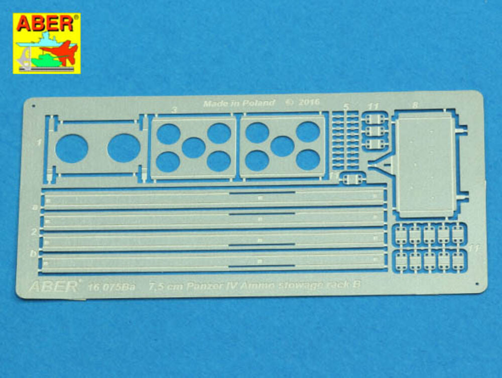 Ammo stowage rack type B for long rounds