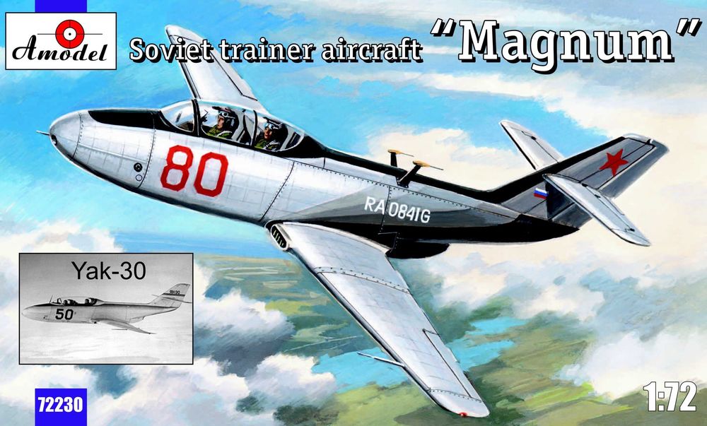 Yak-30 Magnum Soviet training airc.