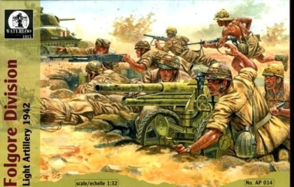 Folgore Division Light Artillery, 1942