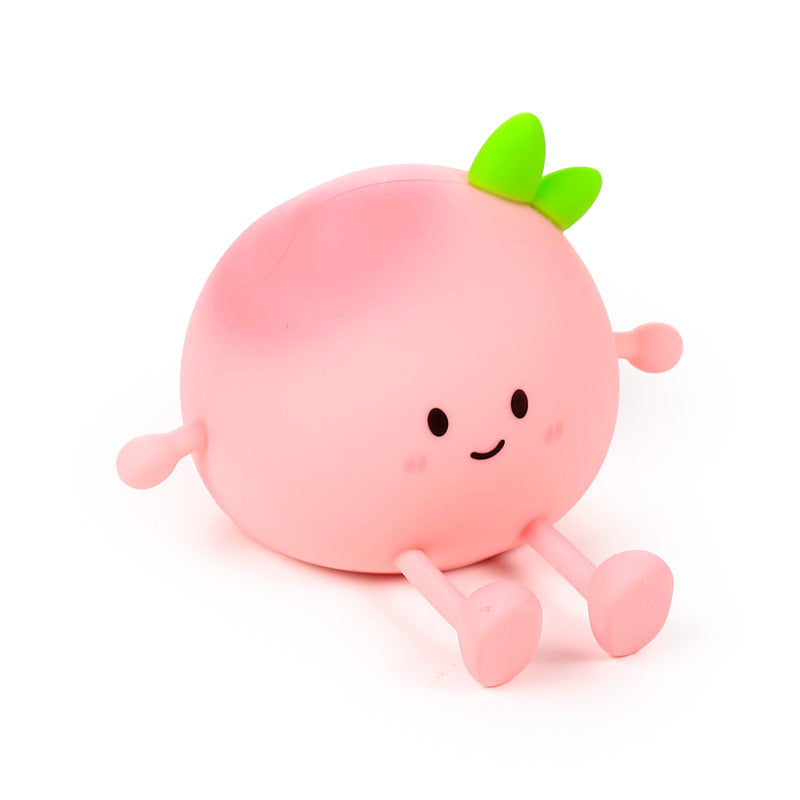 KAWAII - Peach - Phone Holder & Rechargeable Lamp 5inch