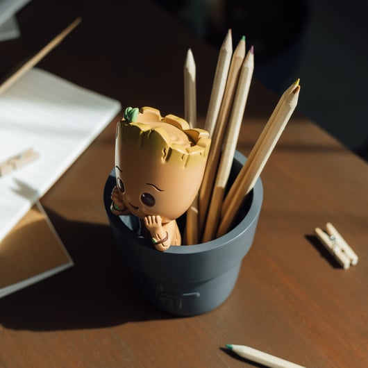 GROOT - Pot à Crayons 3D