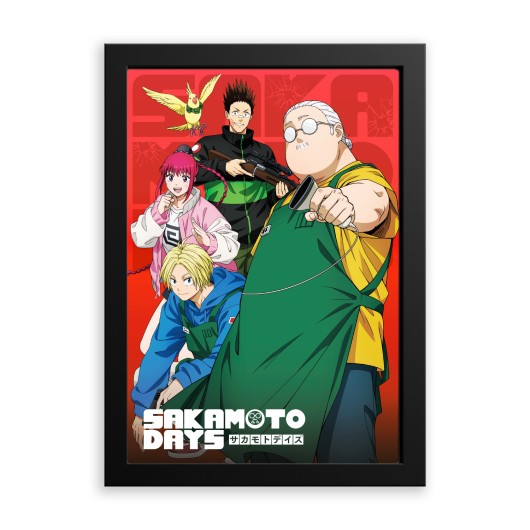 SAKAMOTO DAYS  - Framed LED Print 28x20x5cm