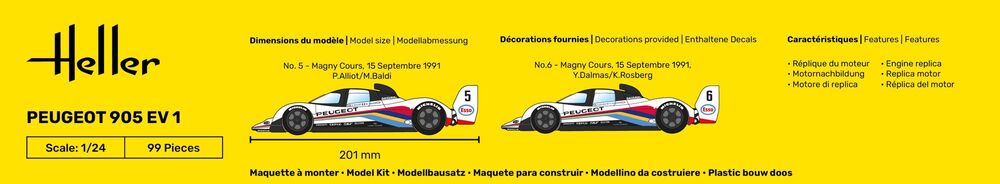 STARTER KIT Peugeot 905 EV 1