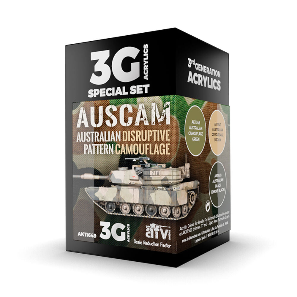 AUSCAM COLORS SET 3G"