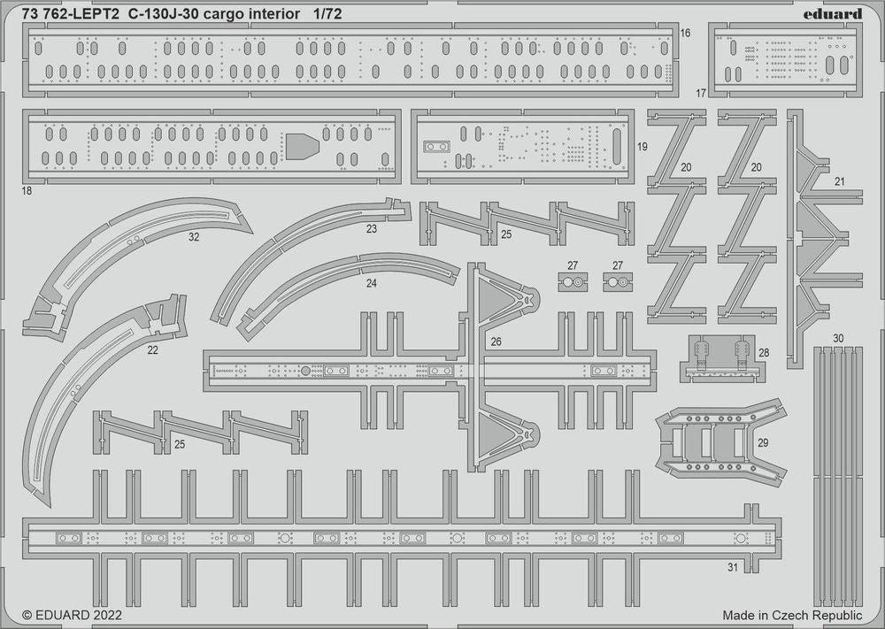 C-130J-30 cargo interior for ZVEZDA