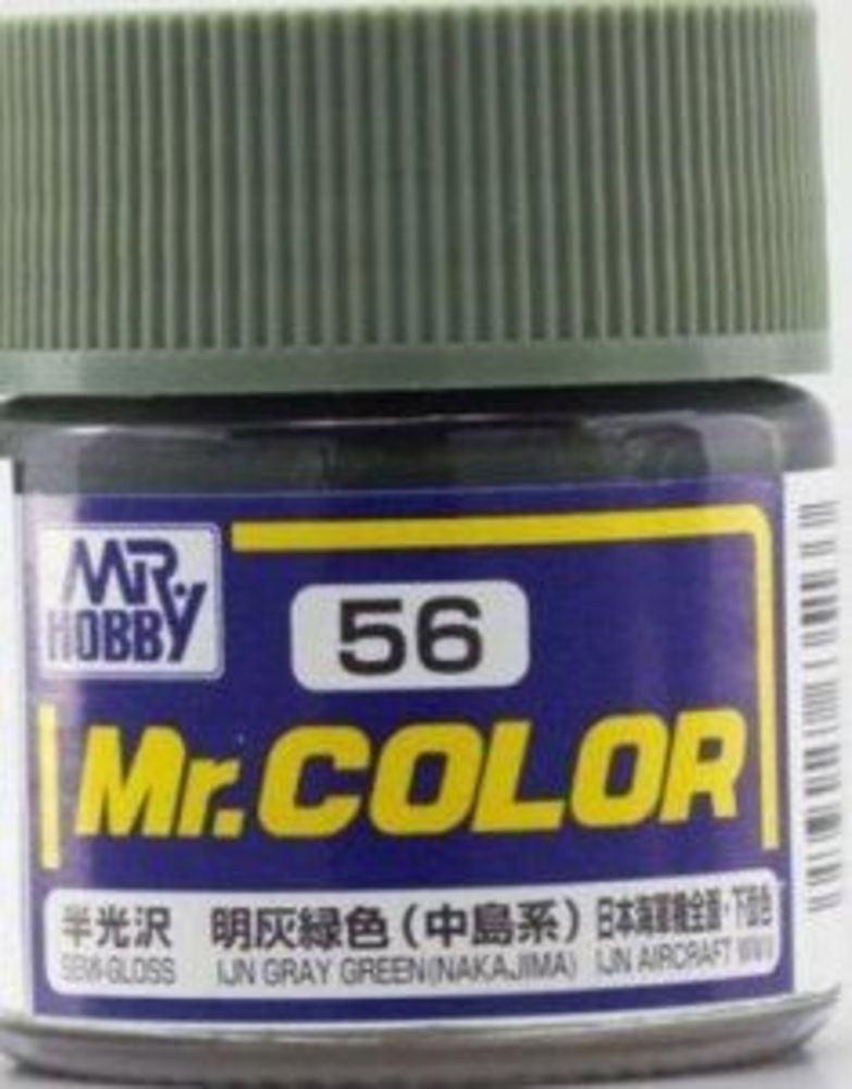 Mr Hobby -Gunze Mr. Color (10 ml) IJN Gray Green (Nakajima)