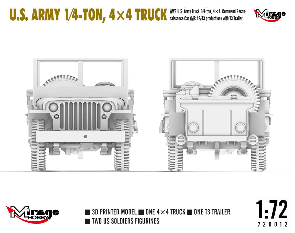 U.S. ARMY 1?4?TON, 4��4 TRUCK