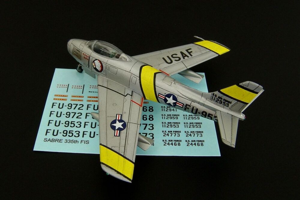 F-86F SABRE 335th FIS decal