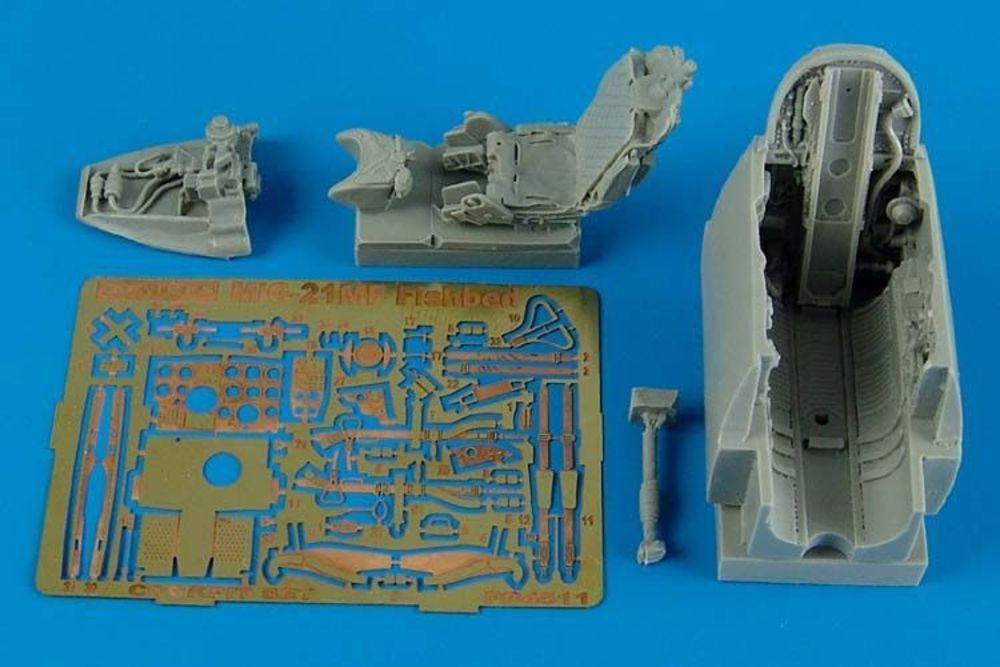 MiG-21MF cockpit set for Eduard