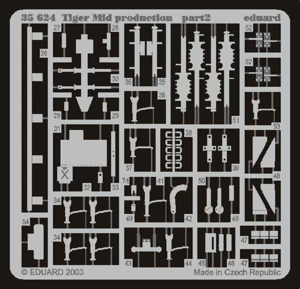 SD.Kfz 181 Tiger I Detailsatz Au��en