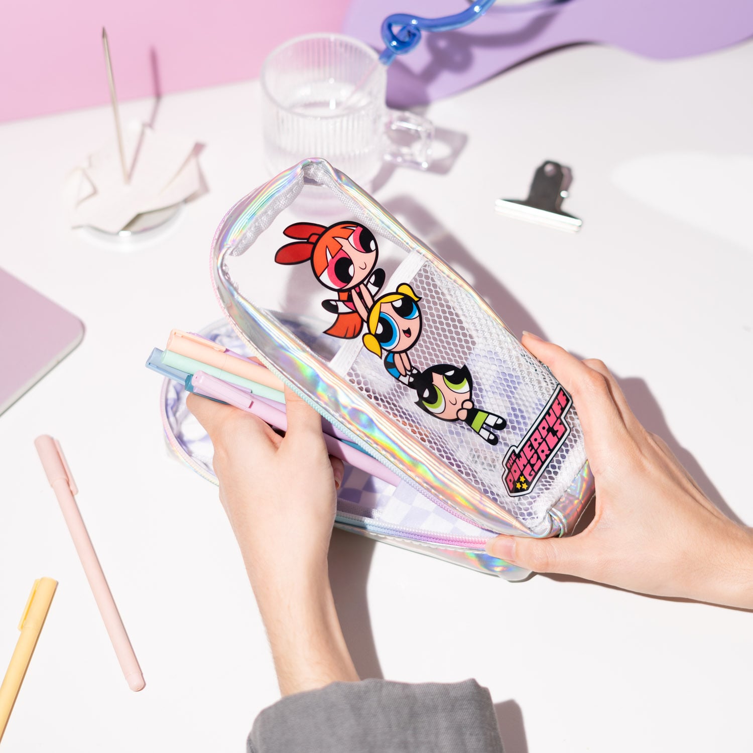 THE POWERPUFF GIRLS - Square Pencil Case
