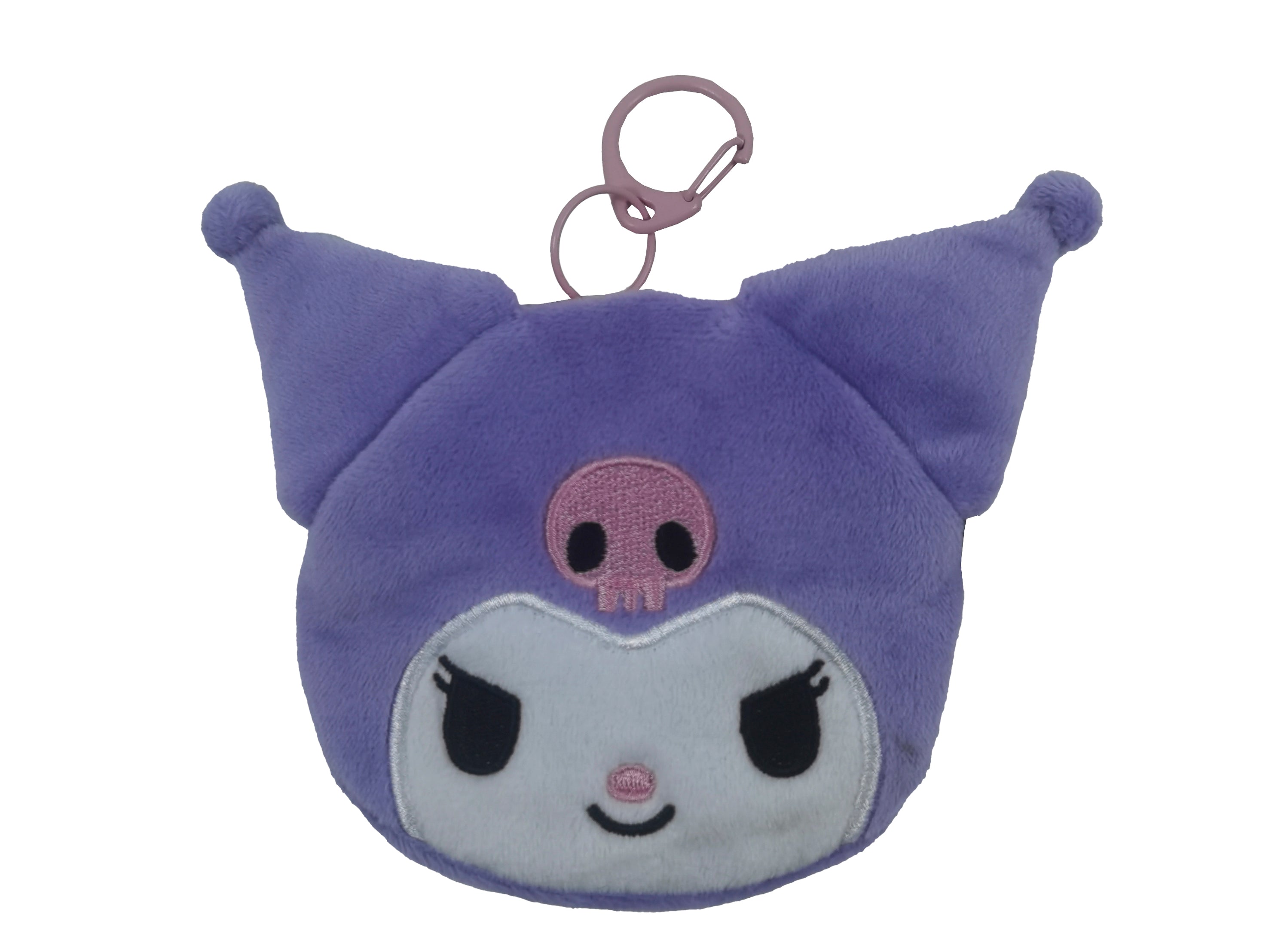 KUROMI - Head - Purple - Plush Coin Purse