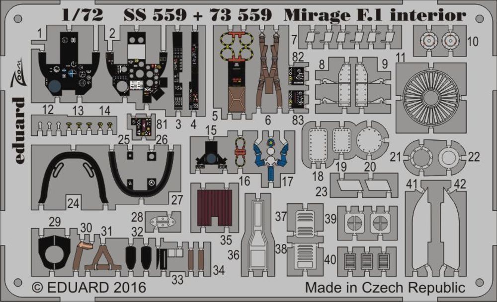 Mirage F.1 for Special Hobby