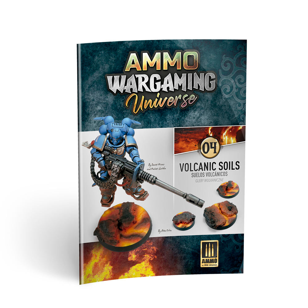 AMMO WARGAMING UNIVERSE Book 04 - Volcanic Soils (English, Castellano, Polski)