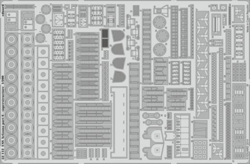 USS Arizona part 6-superstructure f.Trum