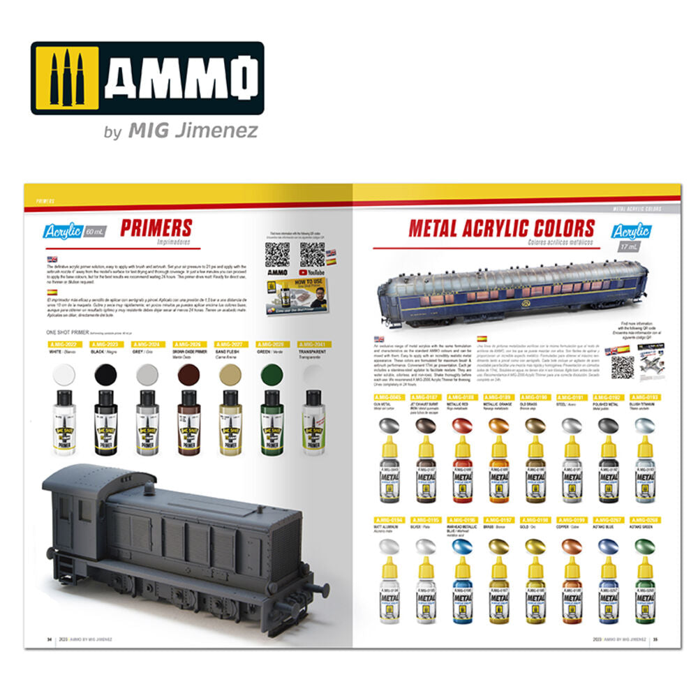 AMMO RAIL CENTER Catalogue 2023 (English, Castellano)