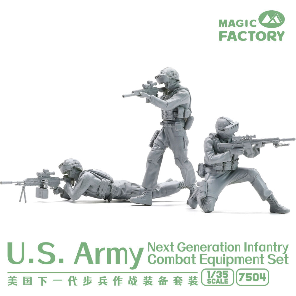 U.S.Army Next Generation Infantry Combat Equipment Resin Set