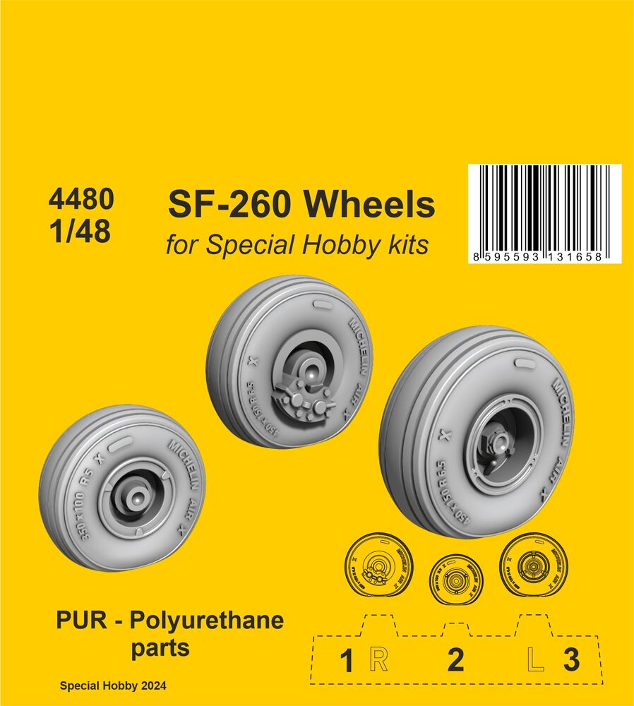 SF-260 Wheels / for SH kits