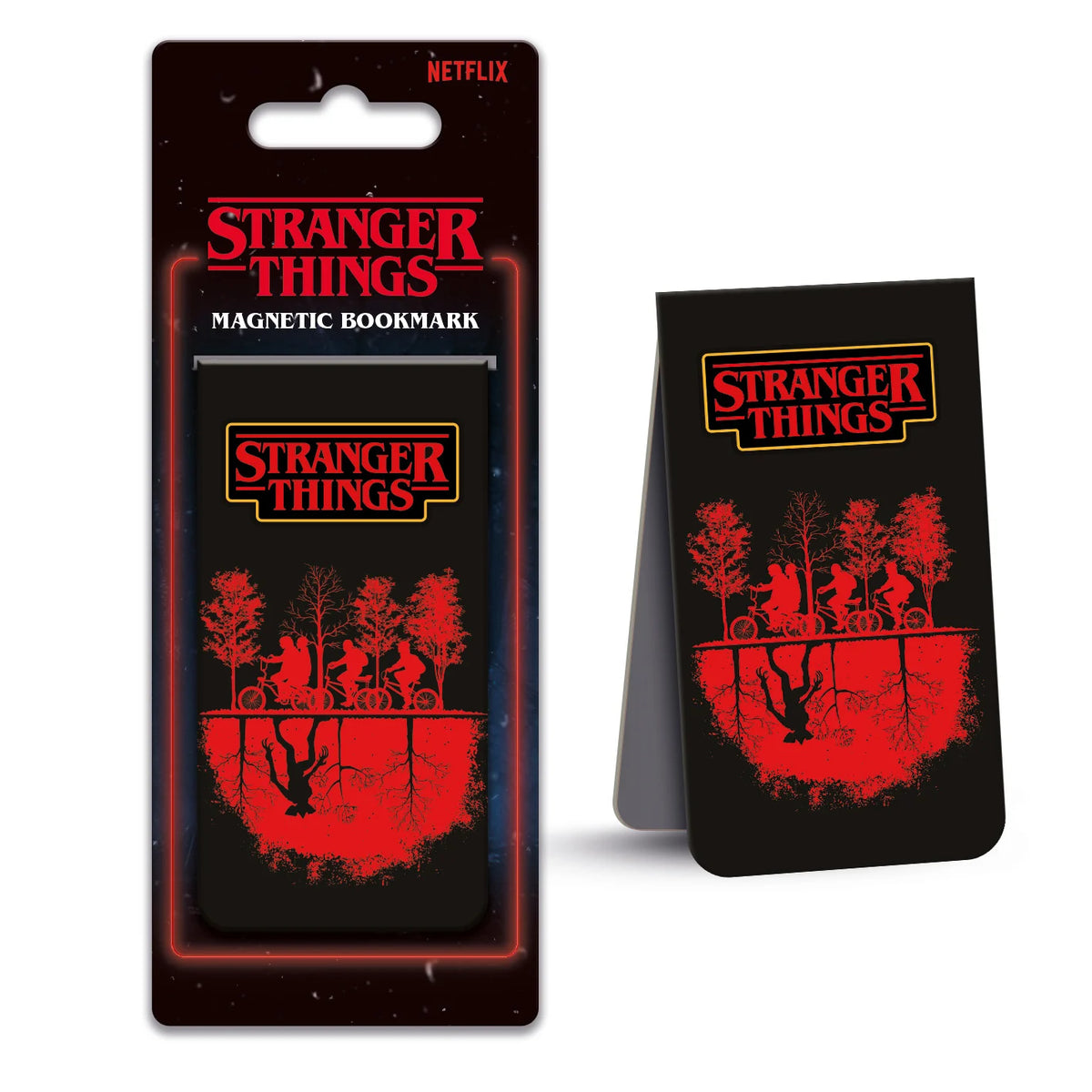 STRANGER THINGS - 2 Worlds - Magnetic Bookmark
