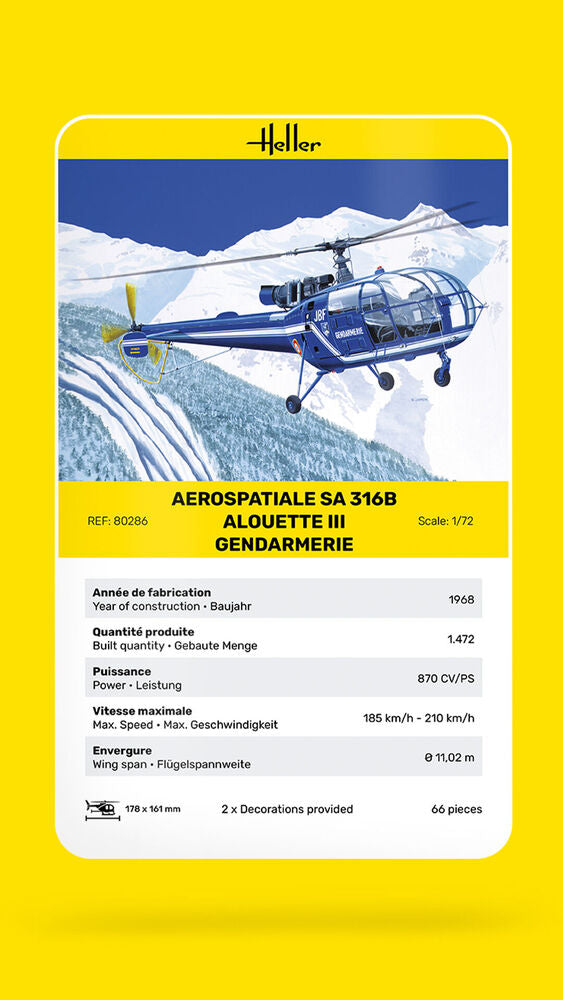 SA 316 Alouette III Gendarmerie