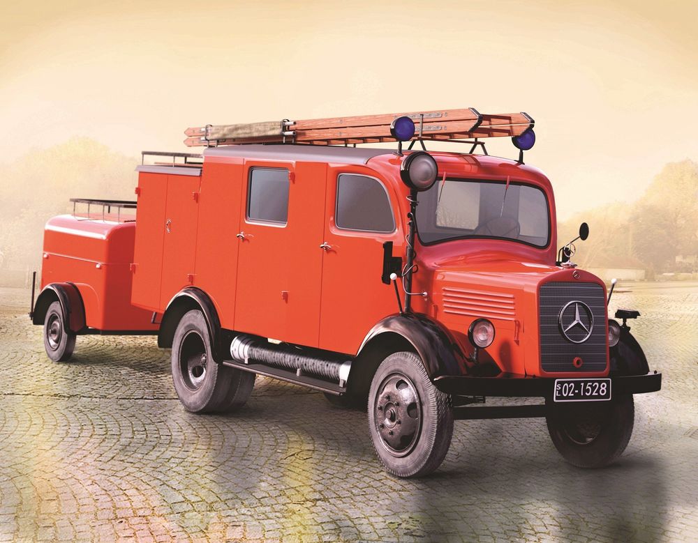 L1500S LF 8, German Light Fire Truck